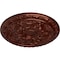 Ekena Millwork Baile Ceiling Medallion (Fits Canopies up to 3 1/4"), Hand-Painted Antique Copper, 20"OD x 1 5/8"P CM20BLACS - alternate 3